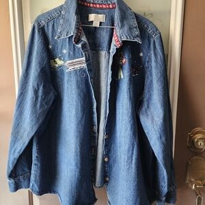 Women's Blue Denim Jacket